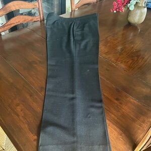Haggar black dress pants, like new 36x30